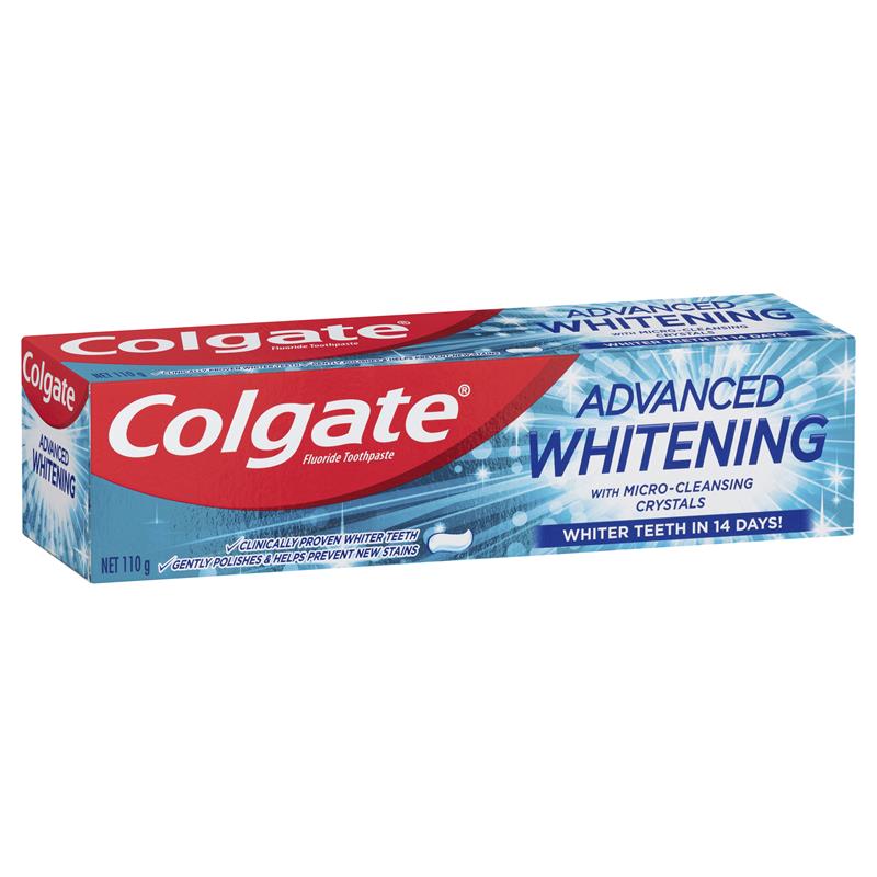 Colgate Toothpaste Advance Whitening 110g