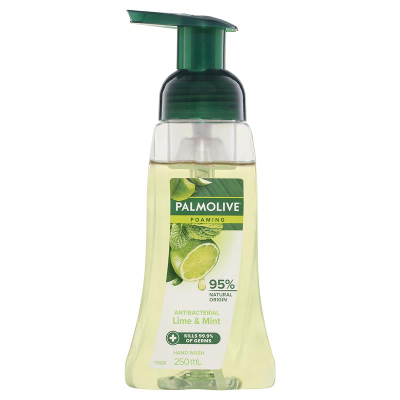 Palmolive Heavenly Hands Foaming Hand Wash Antibacterial Lime 250ml