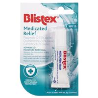 Buy Blistex Medicated Relief SPF 15 6gm Tube Online at Chemist Warehouse®