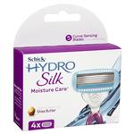 Schick Hydro Silk Blades 4 pack