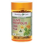 Healthy Care Olive Propolis 2500 Plus 180 Capsules