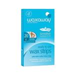 Waxaway Ready To Use Sensitive Wax Body 20 Strips