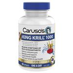 Carusos King Krill 1000MG 60 Capsules