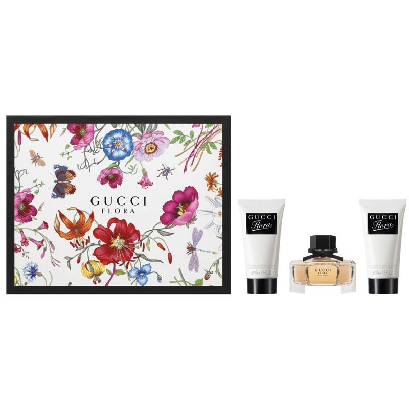 Buy Gucci Flora Eau de Parfum 50ml 3 Piece Gift Set Online