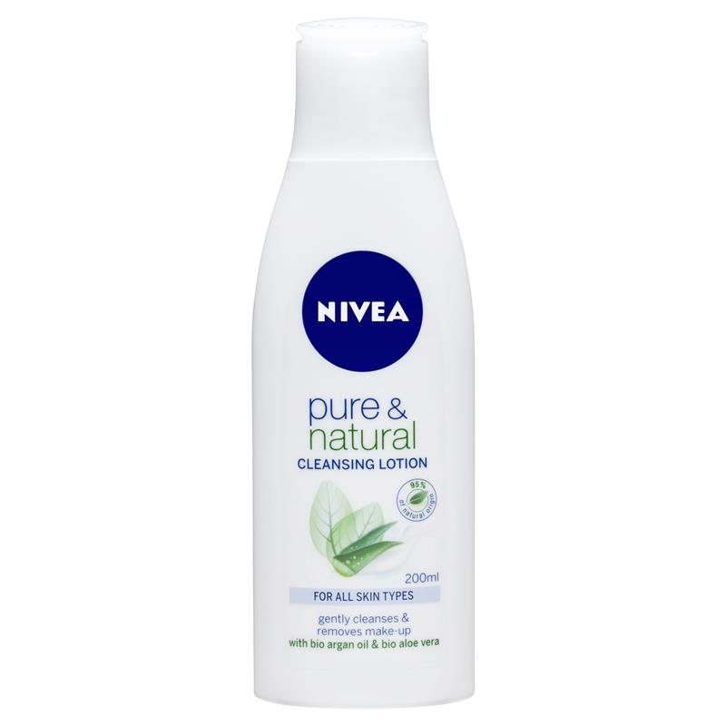 Nivea Visage Pure & Natural Facial Cleansing Lotion 200ml