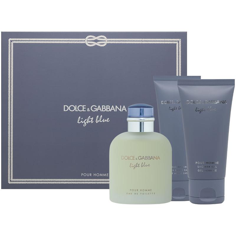 Buy Dolce & Gabbana for Men Light Blue 125ml 3 Piece Set Online at ...