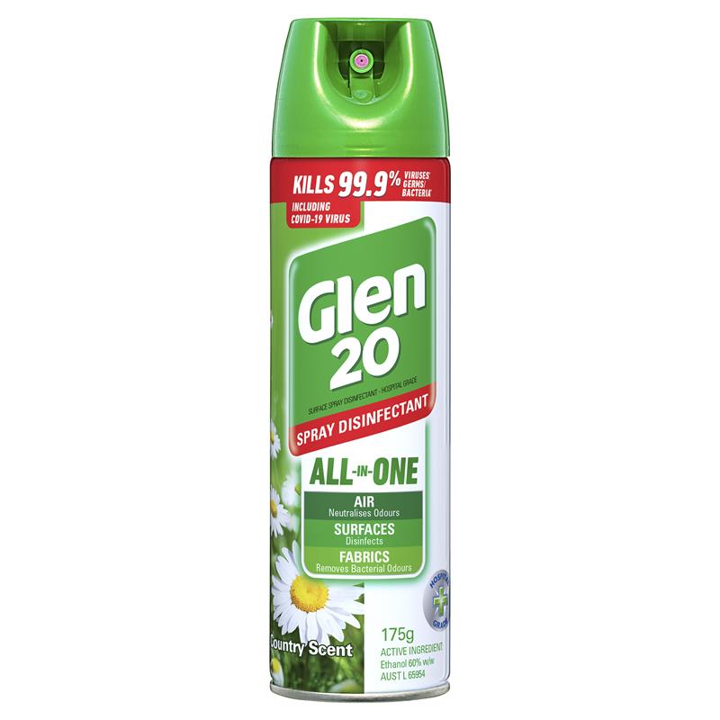 Glen 20 Spray Disinfectant Country Scent 175g