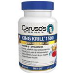 Carusos King Krill 1500mg 60 Capsules