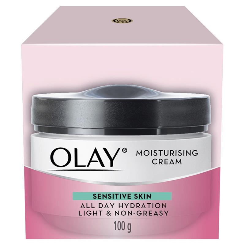 Buy Olay Moisturising Cream Sensitive Skin 100g Online At Chemist Warehouse