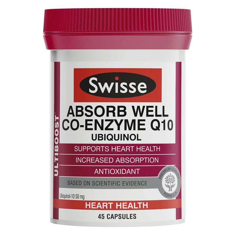 coenzyme q10 to how absorb Co Q10 Enzyme Capsules Buy Absorb Ultiboost Swisse 45 Well