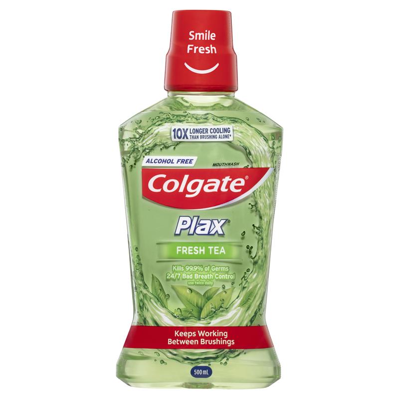 colgate mouthwash plax