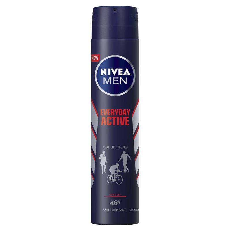 Nivea For Men Deodorant Aerosol Dry Impact 250ml
