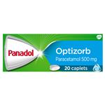 Panadol with Optizorb Paracetamol Pain Relief Tablets 500mg 20