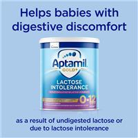 Aptamil Gold+ Lactose Intolerance Baby Infant Formula From Birth to 12 Months 900g