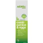NitWits Combing Solution with Comb 220ml