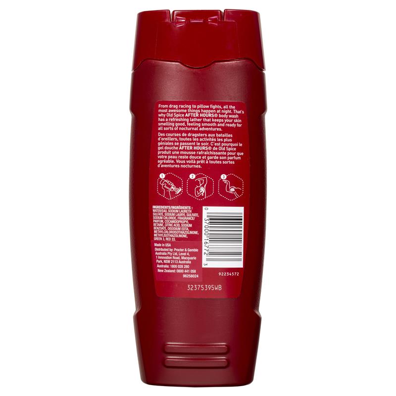 Buy Old Spice Body Wash After Hours 473ml Online At Chemist Warehouse 