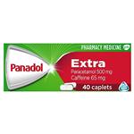 Panadol Extra with Optizorb Paracetamol Pain Relief Caplets 40