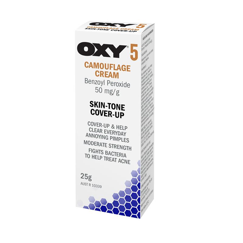 Oxy 5 Acne Camouflage Skin Tone Cover Up Cream 22g
