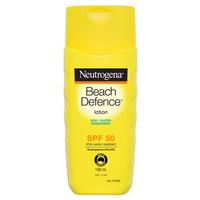 Buy Neutrogena Beach Defence Sun + Water Sunscreen Lotion SPF 50 198mL ...