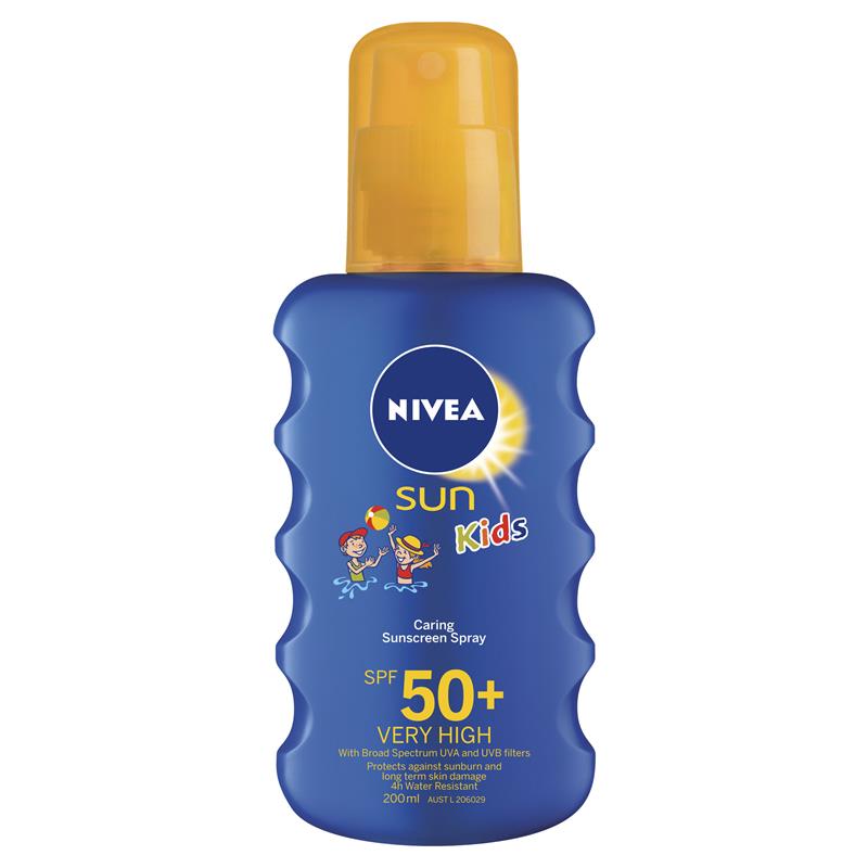 Nivea Sun SPF50+ Kids Spray 200ml 