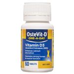 OsteVit-D One-A-Day Vitamin D3 – 1000IU Vitamin D3 to maintain Strong Bones & Healthy Immune System Function – 60 Tablets