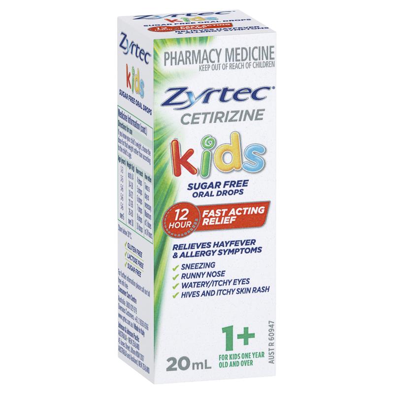 cetirizine 1mg dosage for 1 year old