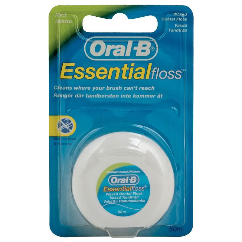 brydning Windswept Forinden Buy Oral B Essential Floss Mint 50m Online at Chemist Warehouse®