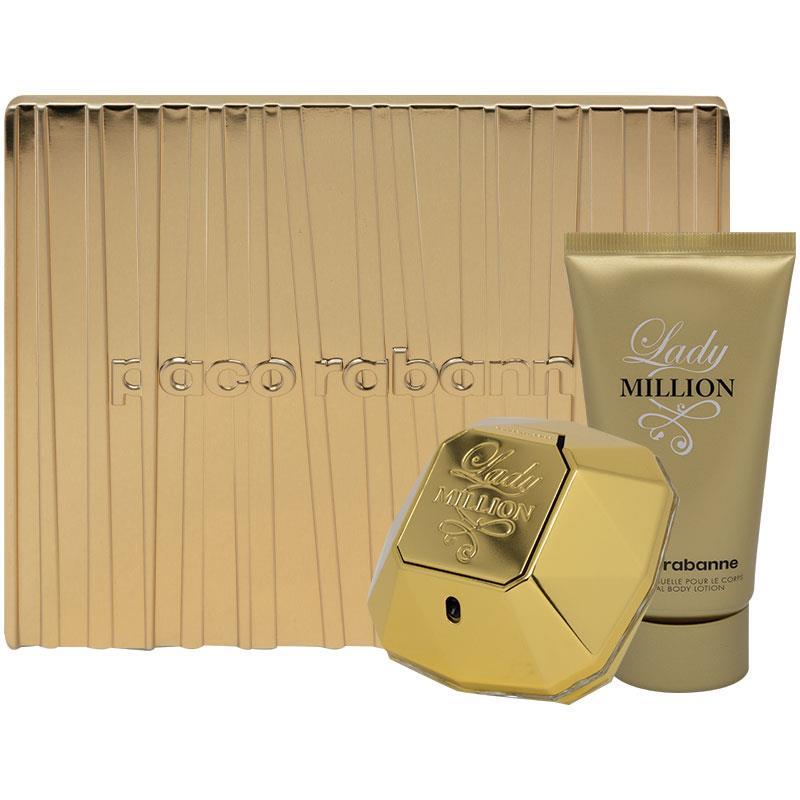 Buy Paco Rabanne Lady Million Eau De Parfum 50ml 2 Piece Set Online at