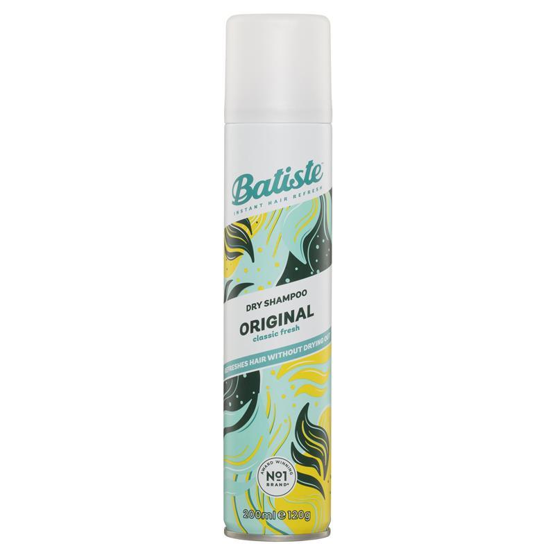 liberal gå på pension tjære Buy Batiste Original Dry Shampoo 200ml Online at Chemist Warehouse®