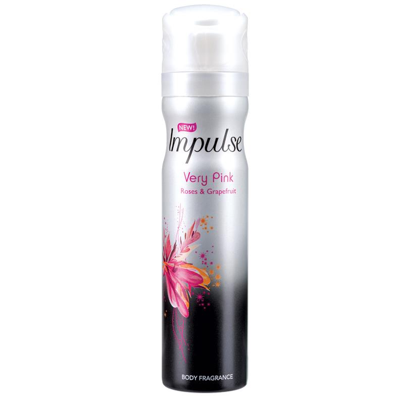 Buy Impulse Very Pink Body Spray 75ml Online at Chemist Warehouse®