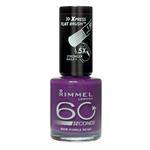 Rimmel Nail Enamel 60 Seconds Purple Reign