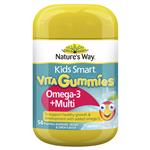 Nature's Way Kids Smart Vita Gummies Multi + Omega 50 Pastilles