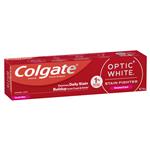 Colgate Optic White Stain Fighter Teeth Whitening Toothpaste Enamel Care with Hydrogen Peroxide 140g