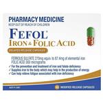 Fefol Iron & Folate Supplement 60 Capsules