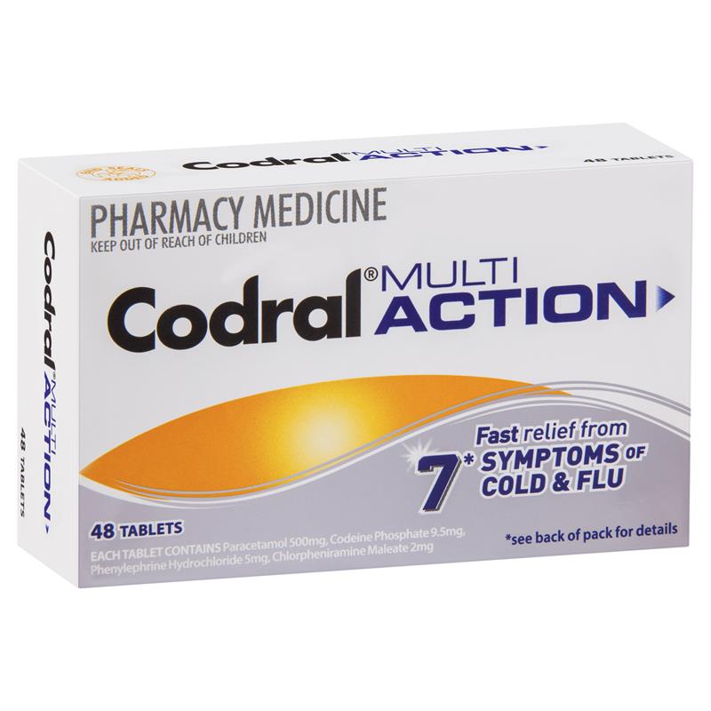 Codral Multi Action Tablets 48 