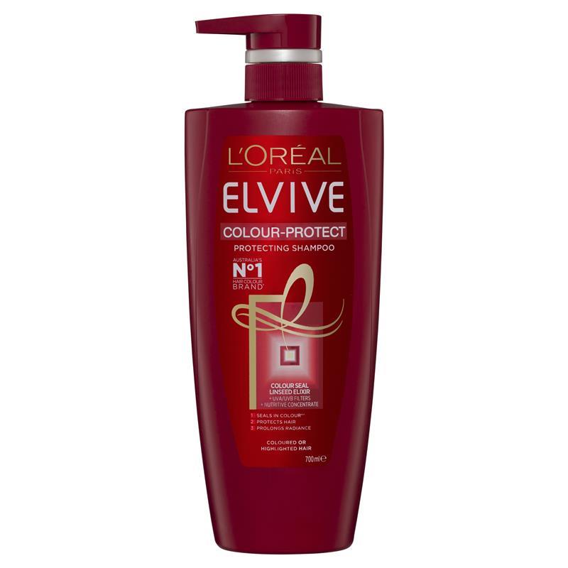 Buy L'Oreal Paris Elvive Colour Protect Shampoo 700ml for Coloured Hair