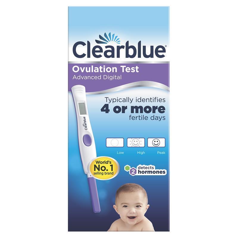 Clearblue advanced digital ovulation test twice a day