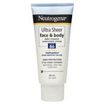 Neutrogena Ultra Sheer Face & Body Dry Touch Sunscreen Lotion SPF50 88ml