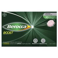 Buy Berocca Boost 20 Effervescent Tablets Online At Chemist Warehouse®