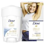 Dove Women Clinical Protection Antiperspirant Deodorant Original Clean Alcohol Free 45ml