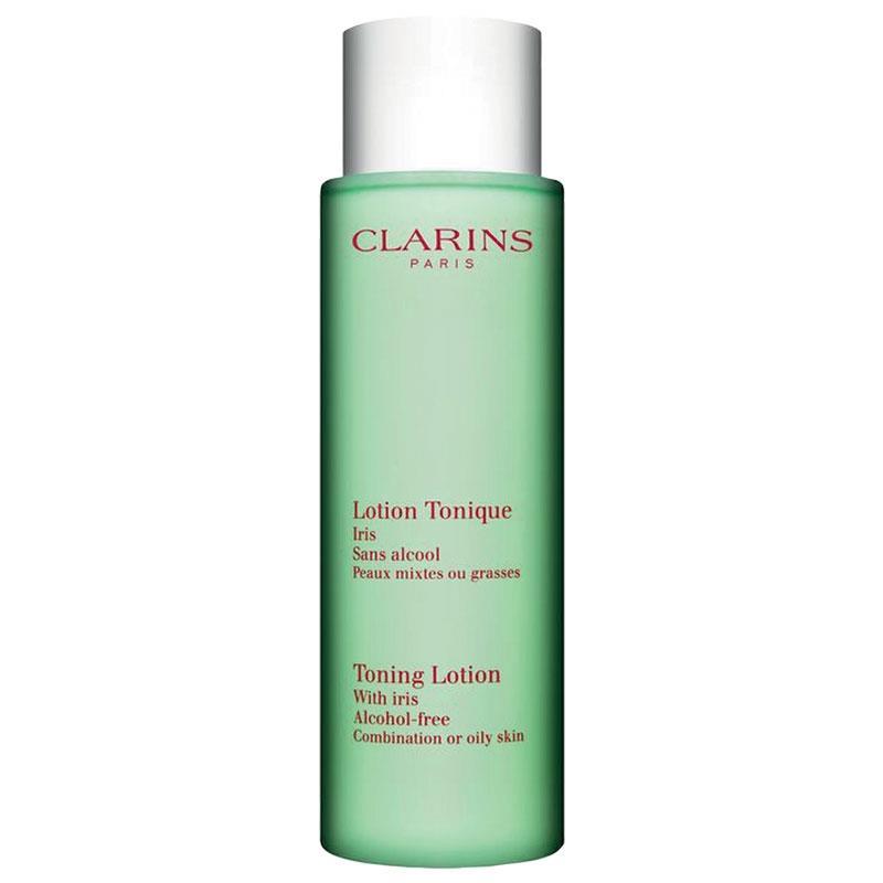 Buy Clarins Toning Lotion With Iris Alcohol Free Combination/Oily Skin 200ml Online at Warehouse®
