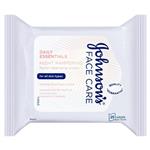Johnson's Face Care Night Pampering Facial Wipes For All Skin Types 25 Pack