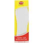 Comfy Feet Insoles Soft Lambswool