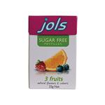 Jols Sugar Free Pastilles 3 Fruits 25g