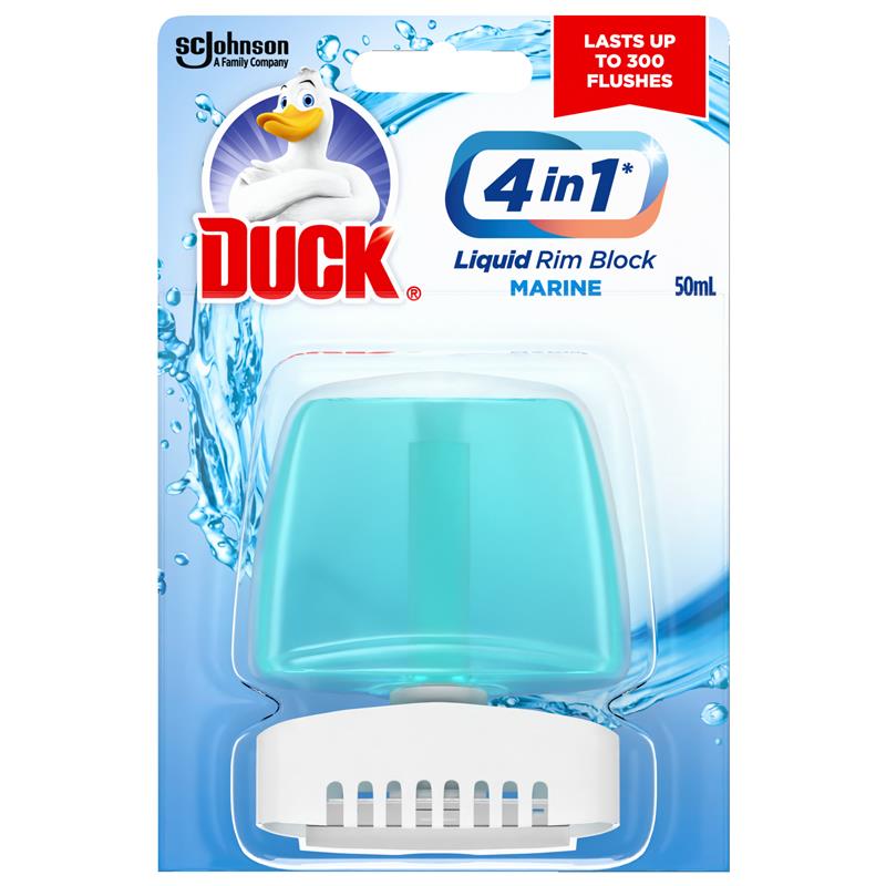 Buy Duck Liquid Rim Block Toilet Cleaner Marine 50ml Online At Chemist Warehouse®