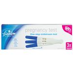 Freedom Mid Stream Pregnancy Test Kit Triple