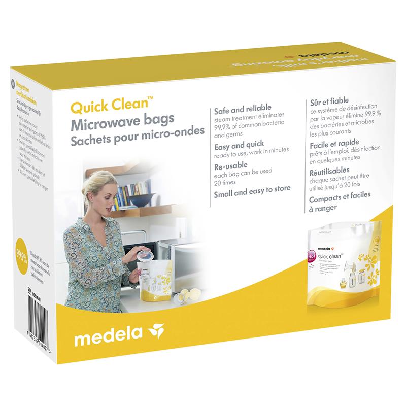 Medela Quick Clean Microwave Bags (5 bags)