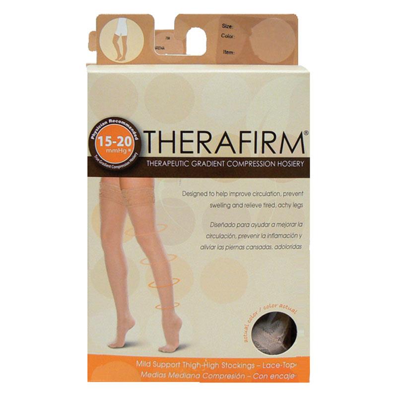 Buy Oapl 69451 Therafirm Thigh Stocking with Lace Top Medium Online at  Chemist Warehouse®