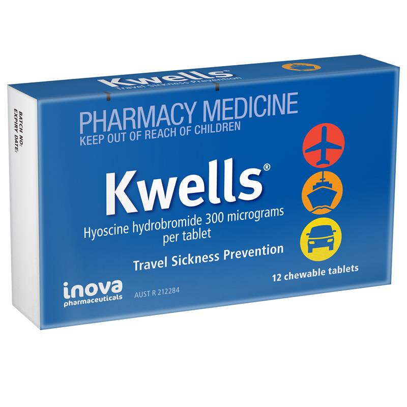 travel sickness medication hyoscine
