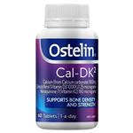 Ostelin Cal-DK2 - Calcium, Vitamin D + Vitamin K for Bone Health - 60 Tablets